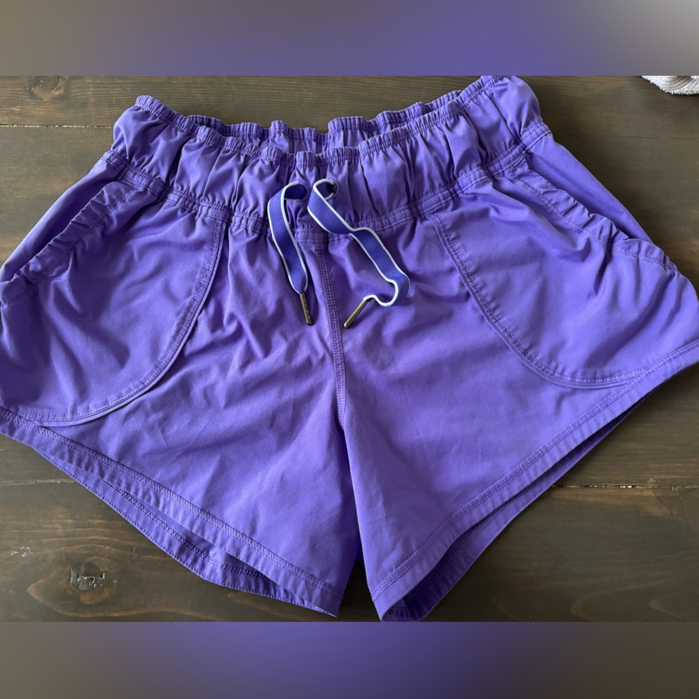 Lululemon Purple shorts. Like new condition